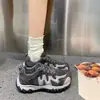 Tênis de treino alemães, tênis versáteis e estilosos, sapatos de verão para estudantes, tênis de caminhada leves femininos, tênis listrados casuais
