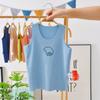 Chaleco grueso Qing para niños y niñas otoño e invierno cálido de terciopelo de doble cara para bebé, camiseta interior ajustada, venta al por mayor