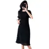 Vestido Jacquard con Lentejuelas Texturizadas Estilo Francés Transfronterizo para Mujer, Nuevo Estilo Verano 2026, Elegante y de Alta Gama, Vestido Largo Super Adelgazante