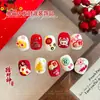 Novos Acessórios para Unhas Mahjong Tempestade Nacional de Ano Novo Deus da Riqueza Decorações Mistas Diamantes para Unhas Decorações DIY