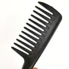 Peine de Dientes Anchos de Colores para Cabello Largo, Peine Curvo de Gancho de Dientes Anchos, Peine Separador, Peine Doméstico de Plástico PP, Peine de Dientes Anchos Antiestático