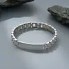 Pulseiras de Relógio Europeias e Americanas Mais Vendidas, Pulseiras de Relógio Minimalistas Populares, Pulseiras de Aço Titânio Gravadas a Laser, Acessórios de Mão Modernos e Estilosos