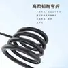Cable de alimentación estándar británico Bs con enchufe, cabeza única, extremo libre, retardante de llama suave, cobre puro, resistente a bajas temperaturas, cable de alimentación estándar británico