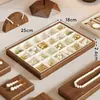 Caja para Pulseras Caja de Almacenamiento Caja de Joyería Cuentas para Rezar Bandeja de Exhibición con Cuentas Almacenamiento de Adornos de Cristal Antiguo Bandeja para Pulseras de Jade