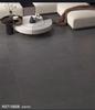 Piso de microcimento Foshan luz suave 750x1500 sala de estar simples cinza escuro corpo inteiro resistente ao desgaste piso puro branco