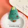 Adornos Pequeños de Navidad para Hacer Tú Mismo, Bufandas para Ropa, Accesorios de Dibujos Animados, Muñecos de Peluche Rellenos de Algodón, Broches de Peluche, Colgantes para Llaveros y Decoraciones