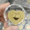 Adesivo de Telefone de Ouro Puro 999 para Riqueza Instantânea, com Adesivo Traseiro, Adesivo de Ouro 2mg, Presente Promocional para Lojas de Ouro em Transmissão ao Vivo
