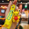 Llavero Baokemeng Pikachu de la serie femenina, lindo y moderno muñeco de dibujos animados, llavero para coche, bolso, colgante, regalo