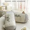 Almohada Infantil de Seda Helada de Verano con Cáscara de Trigo para Edades 6-12, Núcleo de Almohada Individual para Estudiantes, Adecuada para Todas las Estaciones