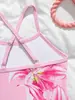 2027 Novo Roupa de Banho Transfronteiriça para Meninas Roupa de Banho Infantil Cor Sólida Duas Peças Saia de Banho Crianças Médias e Grandes Maiô de Peça Única com Estampa para Praia