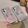 Funda de Nuevo Estilo de Gama Alta con Pedrería Completa Adecuada para el Teléfono Apple 17 Pro Max, Diseño Sencillo para 16 15