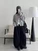 SunYou elegante tejido de punto, suave pero bien formado, chaqueta cárdigan corta y cómoda de lana para otoño e invierno