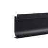 Rodapé Embutido de Liga de Alumínio com Luz Rodapé de 10cm com Canaleta para Luz Linha de Canto Rodapé Luminoso Oculto