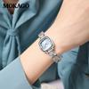 Moxi Produto Novo de Alta Qualidade Relógio Feminino Cravejado de Diamantes Luxo Leve Simples Nicho Moda Feminino Cubo de Açúcar Quartzo Quadrado