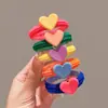 Elástico de Borracha Infantil Headband de Desenho Animado Aveludado Prendedor de Cabelo de Menina Headband Não Machuca Cabelo Anel de Toalha Corda para Rabo de Cavalo de Menininha