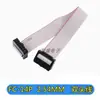 Fc6/8/10/16/20/26P Idc2.54Mm Cable Plano Gris Conexión de Pantalla Led Cable de Descarga Jtag