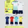 Uniformes de Entrenamiento de Fútbol de Manga Corta Nuevos para Niños al por Mayor, Uniformes Deportivos de Competición Transpirables de Secado Rápido para Adultos, Camisetas de Fútbol