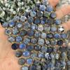 Estrella de seis puntas de 10 mm pastel redondo piedra natural cuentas sueltas semiacabadas corte duro redondo accesorios al por mayor para collar pulsera DIY