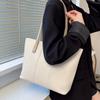 Bolso Tote de Moda Simple para Mujer de Gran Capacidad para Viaje Diario Bolso Grande de Moda para Otoño e Invierno 2023 para Mujer Bolso Grande de un Solo Hombro