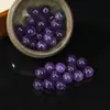 7A Pedra Natural Ametista Contas Soltas Acessórios para Joias DIY Colar Semi-Acabado Artesanal Contas Redondas Atacado