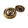 Abrigo de Metal Hueco con Doble Anillo Cosido a Mano Estilo Chanel, Gabardina, Suéter con Botones Tejidos, Sensación de Alta Gama