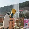 Faro de Fuente de Grito de Celebridad de Internet de Tianjin Punto Turístico Faro de Grito Musical Bocina Escanear Código Bocina Equipo de Control de Voz para Exteriores Fabricante