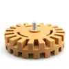 Rueda de goma para quitar goma de 4 pulgadas disco de goma para quitar goma dispositivo de goma para quitar goma de taladro eléctrico rueda de lijado neumático para quitar goma rueda de goma disco de goma neumático para quitar goma