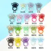 Fivela de Anel de Mola Personalizada em S para Chaveiro Anel Pingente Masculino e Feminino Chave Retro Corda de Couro Mola Anel de Chaveiro em Forma de 8 Acessórios DIY
