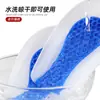Almohadilla de silicona para el talón almohadilla de talón con corazón blanco y azul absorción de impactos suave protección almohadilla de talón en stock venta al por mayor