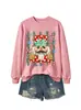 Amazon eBay estación independiente moda divertida versátil mujer nuevo cascanueces rama de pino bastón sudadera para exportación