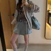 Algunas de las nuevas minifaldas de mezclilla asimétricas estilo A para verano 2026, estilo coreano, vintage, para mujeres petite