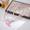 Bolso Creativo Nuevo de Mezclilla Rota Cadena Cruzada Se Puede Llevar en la Espalda Correa Larga para Teléfono Móvil Colgante de Teléfono Móvil de Alta Gama para Mujeres