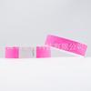 Pulsera de papel DuPont desechable de colores para múltiples usos, fabricada con materiales ecológicos, tinta divisible en diferentes cantidades, pulsera impermeable