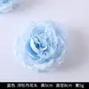 Hortensia flor artificial cabeza decoración boda flor flor seda artificial flor artificial fondo boda pared de flores base flor simulación venta al por mayor
