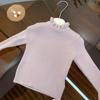[En Stock Prendas de Punto Multicolor para Niñas 2025 Nuevo Otoño e Invierno Nuevo Estilo Niños Niñas Bebés Versátil Suave Cuello con Orejas
