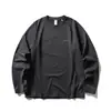 Camiseta de manga larga Black Fleet otoño e invierno, patchwork, secado rápido, antiestática, para hombre y mujer, corte holgado, para exteriores, como capa base deportiva