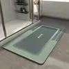 Tapete de Chão de Terra de Diatomáceas Estilo Minimalista Transfronteiriço para Banheiro de Casa, Entrada, Tapete para Pés Absorvente de Água Antiderrapante, Pode Ser Personalizado e Enviado