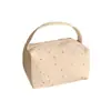 Bolsa de maquillaje única de puntos de estrella para mujer, gran capacidad, bolso versátil y portátil para viajes y almacenamiento de cosméticos