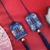 Amuleto estilo chinês sachê de bênção pingente bordado de oração de templo sachê de bênção sachê bolsa de bênção japonesa Guarda Real