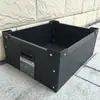 Producción de Separadores de Cartón Hueco Antiestático, Cajas de Plástico Hueco Antiestático Engrosadas, Planchas Huecas de Plástico Negro PP