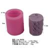 Bk008 Molde de Silicona 3D para Velas Molde de Arcilla de Resina Herramientas de Decoración