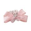 Corona de Niña Coreana Lazo Pinza Lateral Pinza de Malla Pinza Superior de Princesa Bolsa de Tela Pinza Tridimensional Accesorios para el Cabello de Mujer