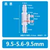 Plástico Diâmetro Variável Quatro Vias Multi-Especificação Mangueira Junta Pagoda Tubo de Água Potável Conexão Acessórios Material PP Quatro Vias