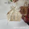 Canasta de Regalo, Souvenir Tejido de Bambú, Bolso de Dulces para Bodas, Canasta de Regalo para Bodas, Caja de Regalo Souvenir, Bolsa de Bambú para Mujer, Tejido de Bambú Hecho a Mano Puro