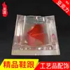 Fábrica de acessórios de salto para artesanato transparente de PC, plástico, acrílico, cristal, epóxi, marca de sandálias de sapatos Dongguan