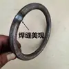 Anillo de Hierro Grande Forma de O Anillo de Acero Soldado 14161820mm de Espesor Aro Cerrado de Fitness Anillo de Tracción Sólido