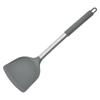 Espátula de silicone frigideira antiaderente espátula especial para cozinhar espátula de frigideira resistente a altas temperaturas aço inoxidável cabo longo espátula de silicone
