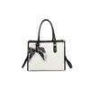 2026 Nova Tendência Simples Color-Blocking de Seda Texturizada para Mulheres Lenço de Seda Texturizado Bolsa de Ombro Cruzada Casual Estilosa Bolsa Quadrada Pequena