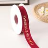 Cinta de Raso Bronceado de 2.5cm Cinta Cinta Cinta Florista Suministros Florería Flor Flor Cinta para Empaque de Regalo