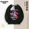 Camiseta de Manga Larga Raglán para Niñas Kpop Hunter Primavera y Otoño Nuevos Tops Camisetas Interiores Delgadas para Niñas